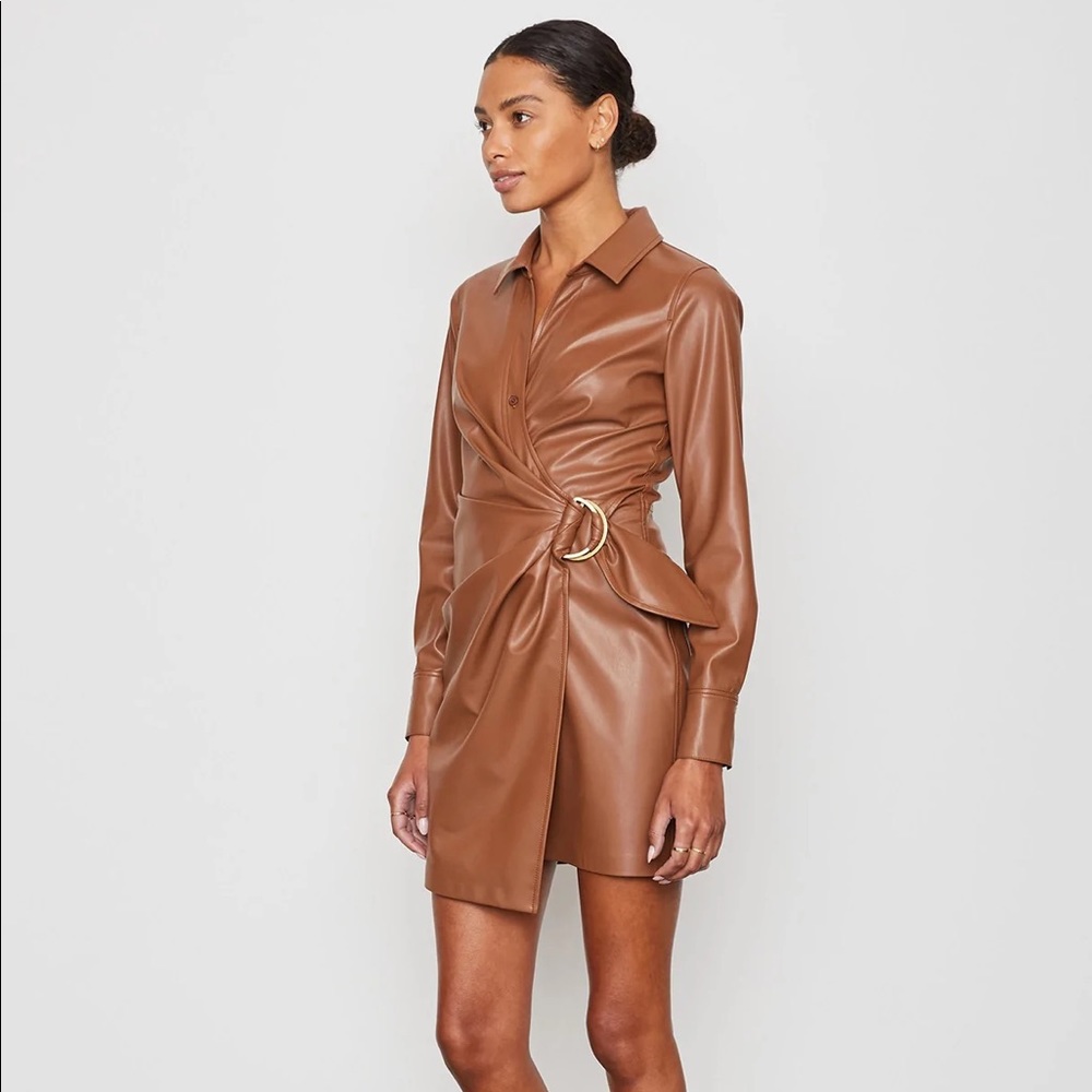 Bailey 44 Camryn Vegan Leather Dress
